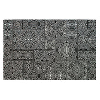"RENNA" kilimas, juoda/balta spalva, 200x300 cm - Namų Idėja
