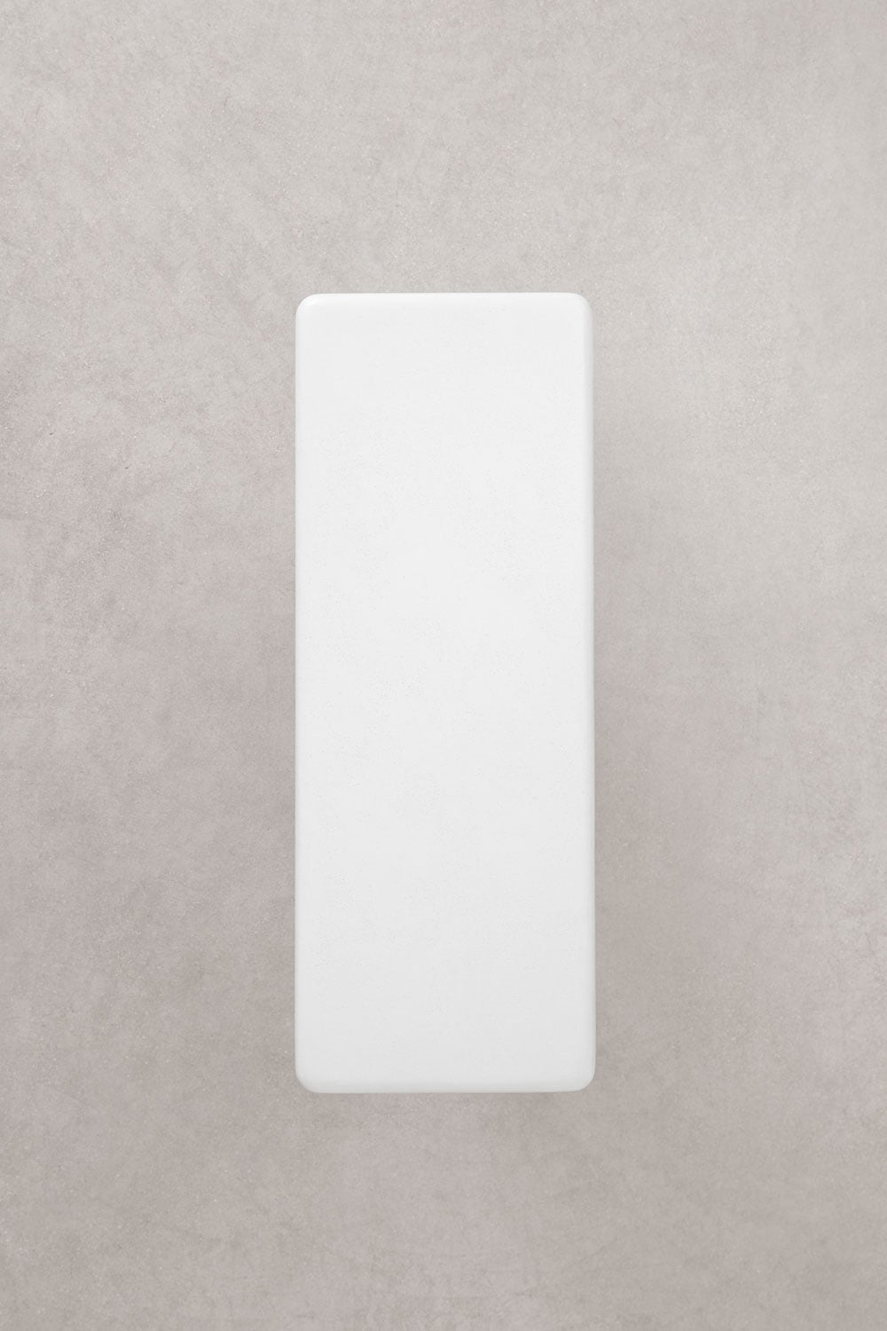 Outdoor console TIENA, cement, white
