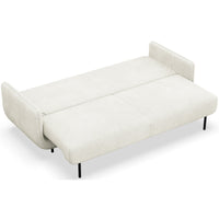 Sofa-lova OVALS, kreminė pinta