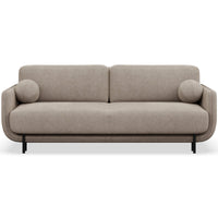Sofa-lova OVALS, smėlinė pinta