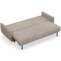 Sofa-lova OVALS, smėlinė pinta