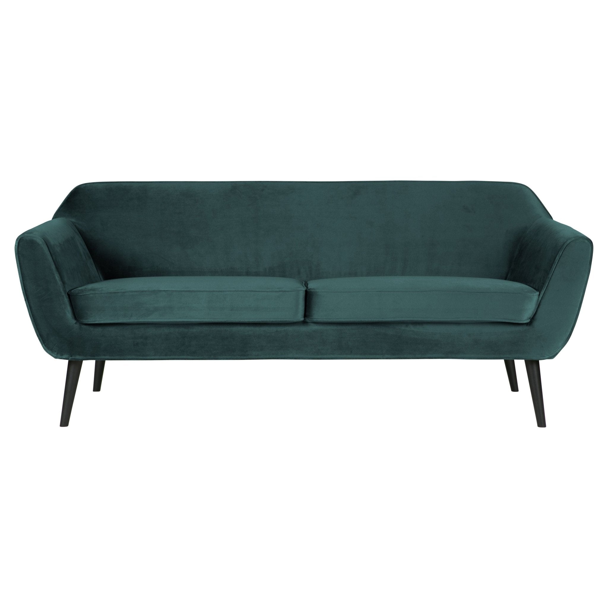 "Rocco" Sofa, 187cm, Aksomas, Žalsvai Mėlyna Spalva - Namų Idėja