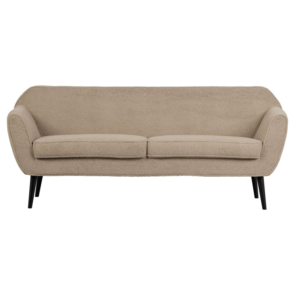 "Rocco" Sofa, 187cm, smėlinė spalva, teddy audinys - Namų Idėja