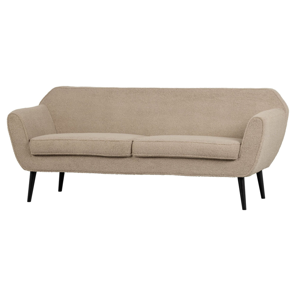 "Rocco" Sofa, 187cm, smėlinė spalva, teddy audinys - Namų Idėja