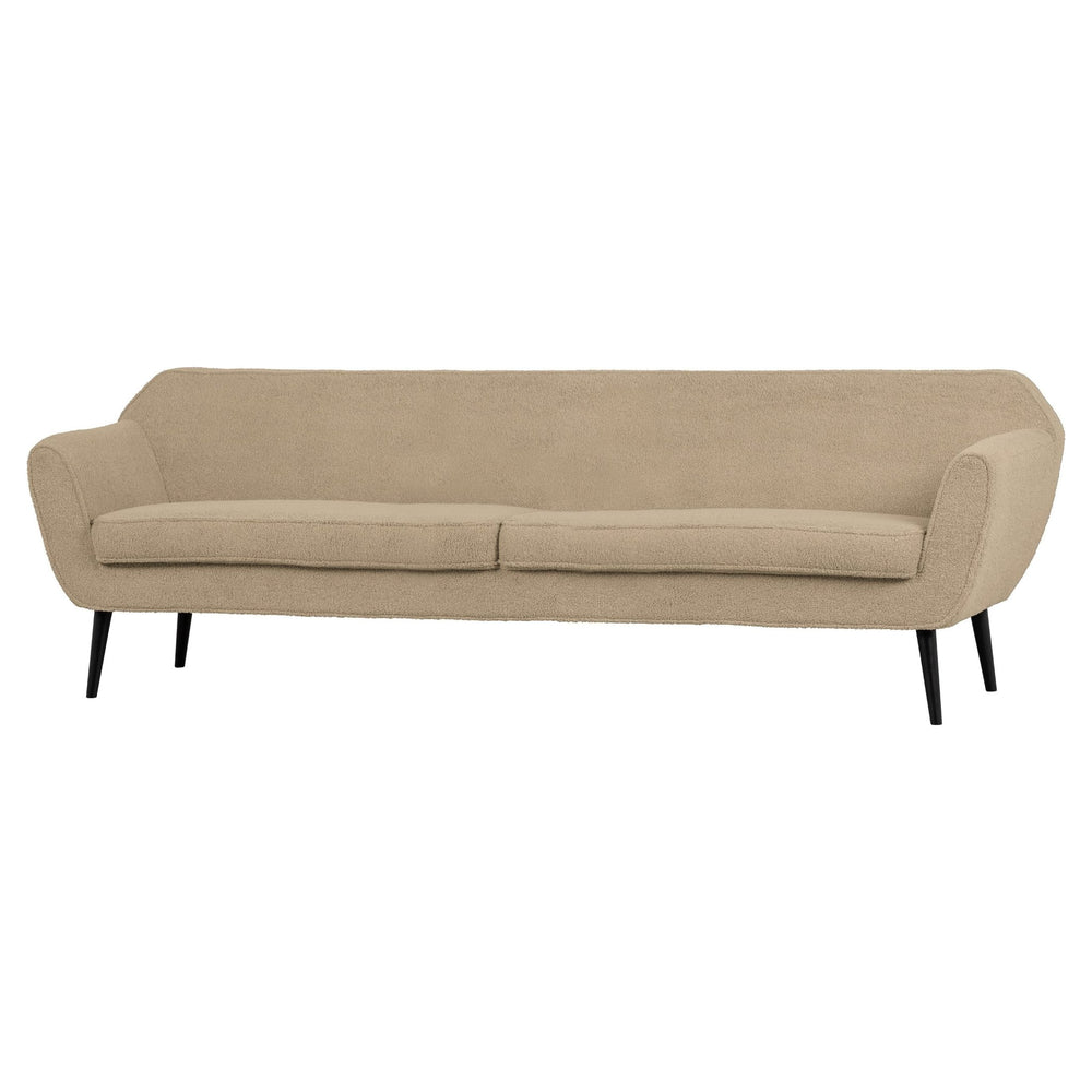 "Rocco" Sofa, 230cm., ruda spalva, teddy audinys - Namų Idėja