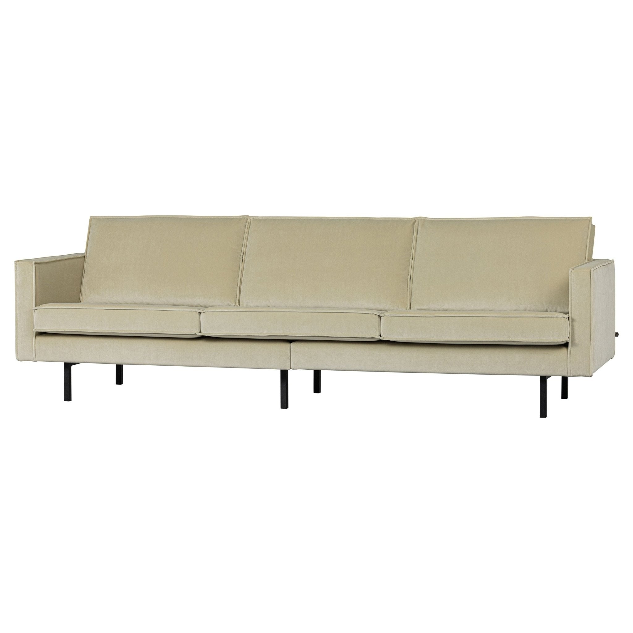 "Rodeo" 3 Vietų Sofa, akosomas, pistacijos spalva - Namų Idėja