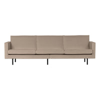 "Rodeo" 3 Vietų Sofa, aksomas, chaki - Namų Idėja