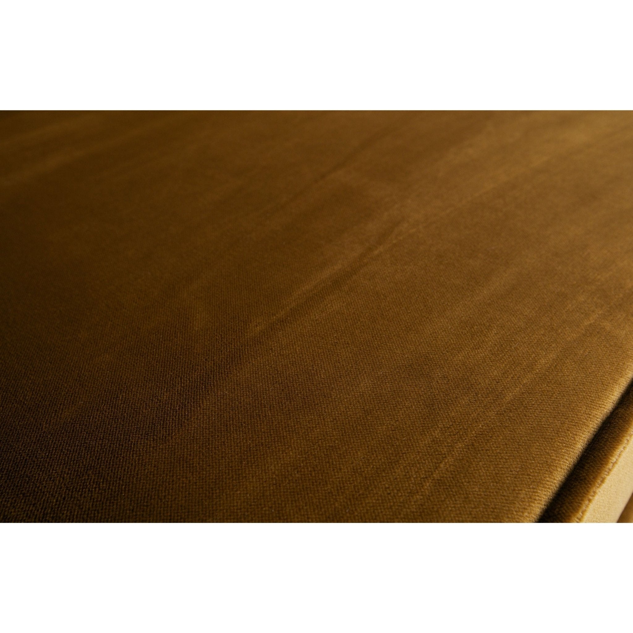 "Rodeo" 3 Vietų Sofa, Aksomas, Medaus Spalva - Namų Idėja
