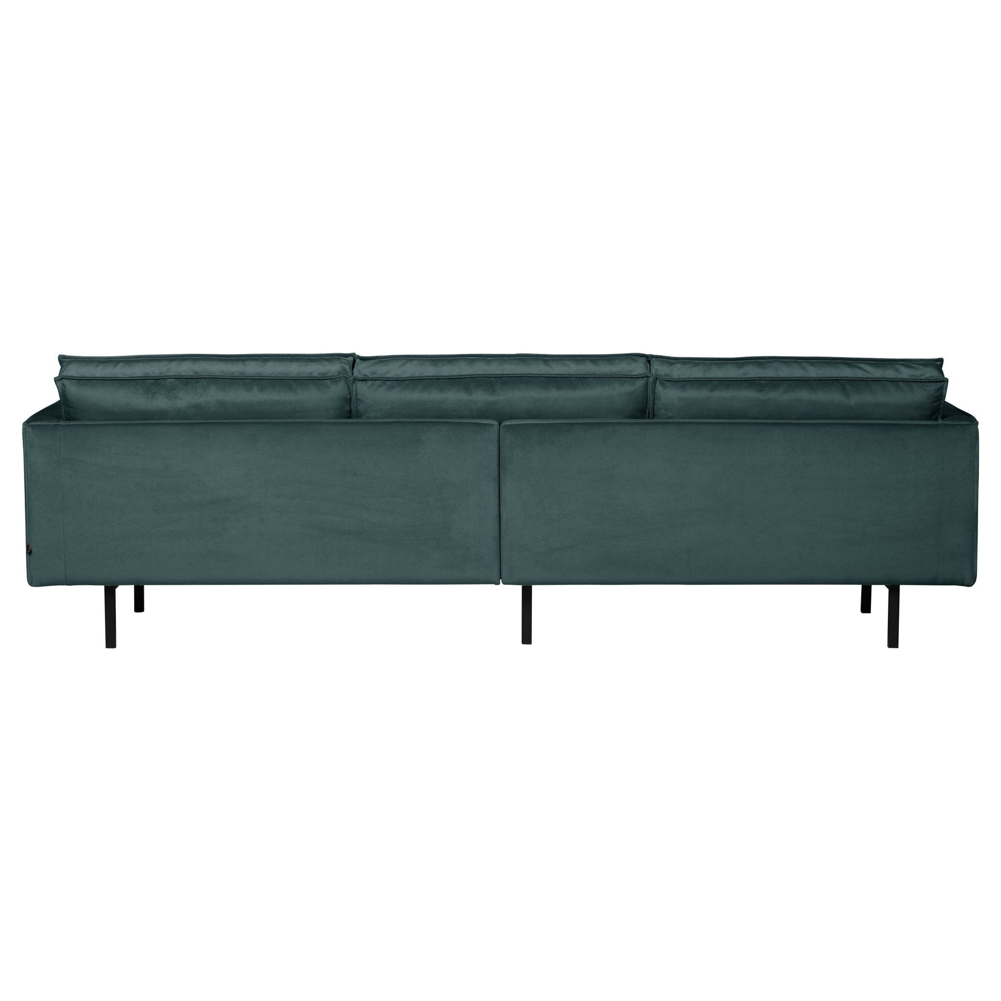 "Rodeo" 3 Vietų Sofa, Aksomas, Šviesi Mėlyna Spalva - Namų Idėja