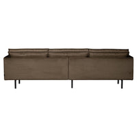 "Rodeo" 3 Vietų Sofa, Aksomas, Taupe Spalva - Namų Idėja