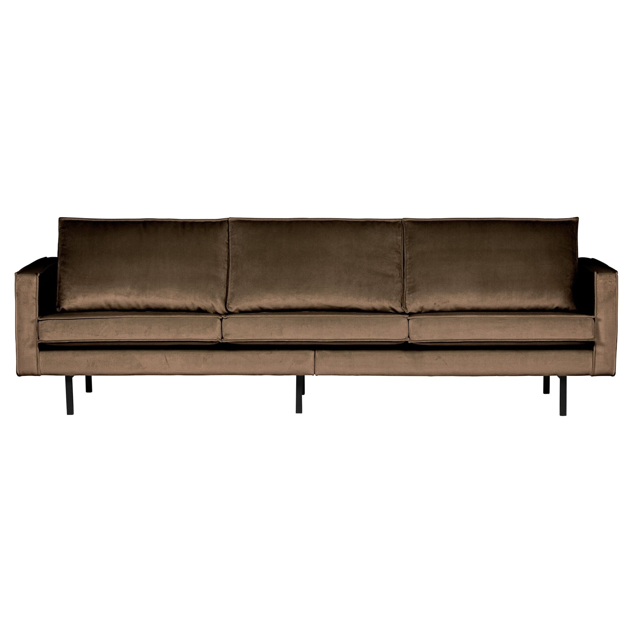 "Rodeo" 3 Vietų Sofa, Aksomas, Taupe Spalva - Namų Idėja