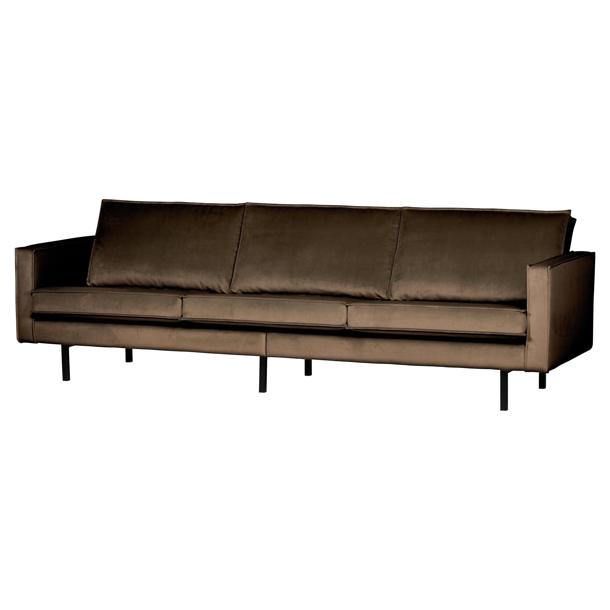 "Rodeo" 3 Vietų Sofa, Aksomas, Taupe Spalva - Namų Idėja