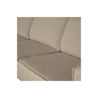 "Rodeo" 3 Vietų Sofa, BouclÉ audinys, beige - Namų Idėja