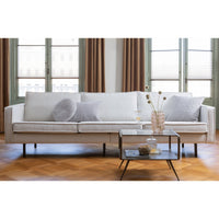 "Rodeo" 3 Vietų Sofa, BouclÉ audinys, natūrali spalva - Namų Idėja