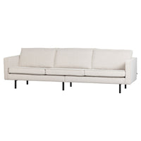 "Rodeo" 3 Vietų Sofa, BouclÉ audinys, natūrali spalva - Namų Idėja