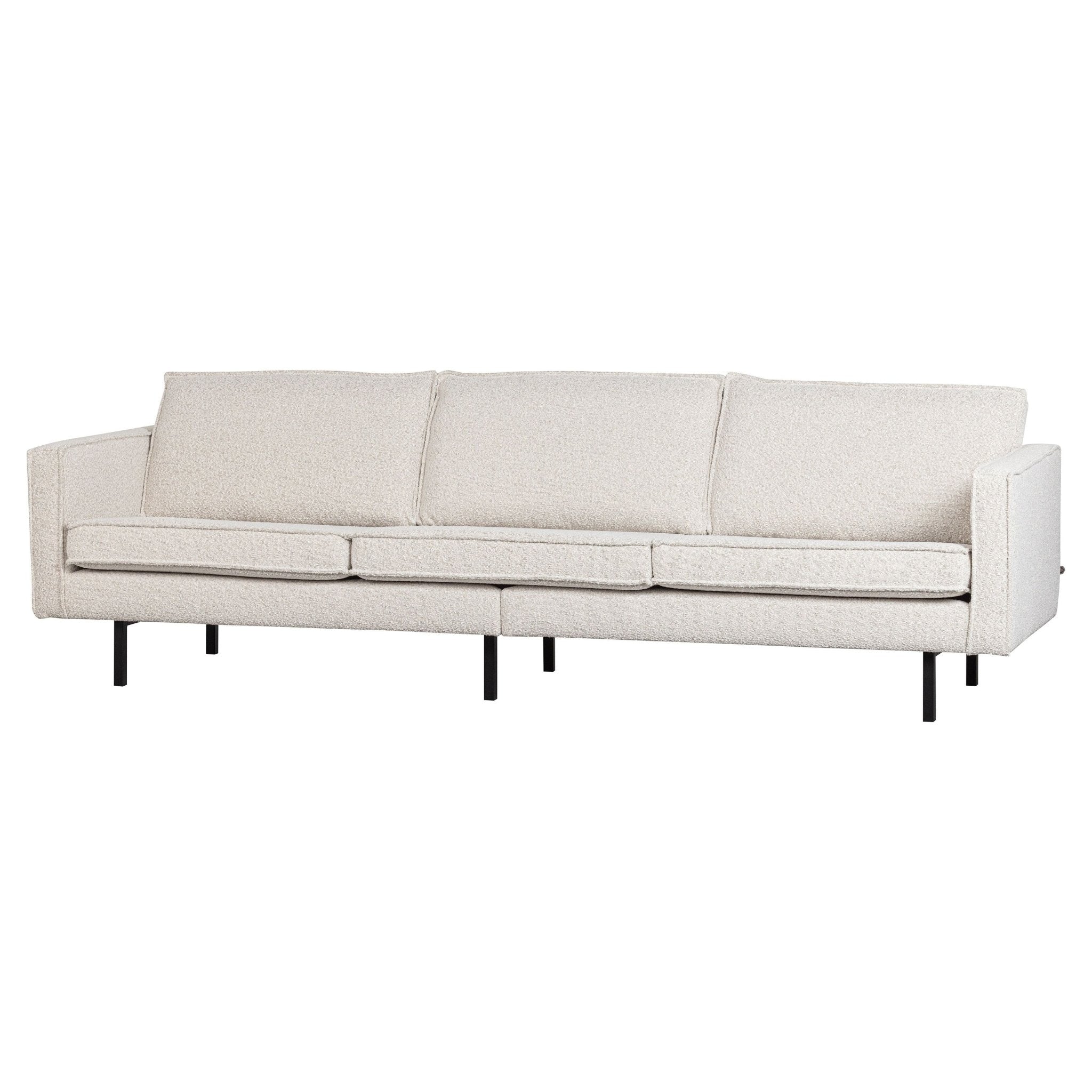 "Rodeo" 3 Vietų Sofa, BouclÉ audinys, natūrali spalva - Namų Idėja