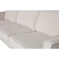 "Rodeo" 3 Vietų Sofa, BouclÉ audinys, natūrali spalva - Namų Idėja