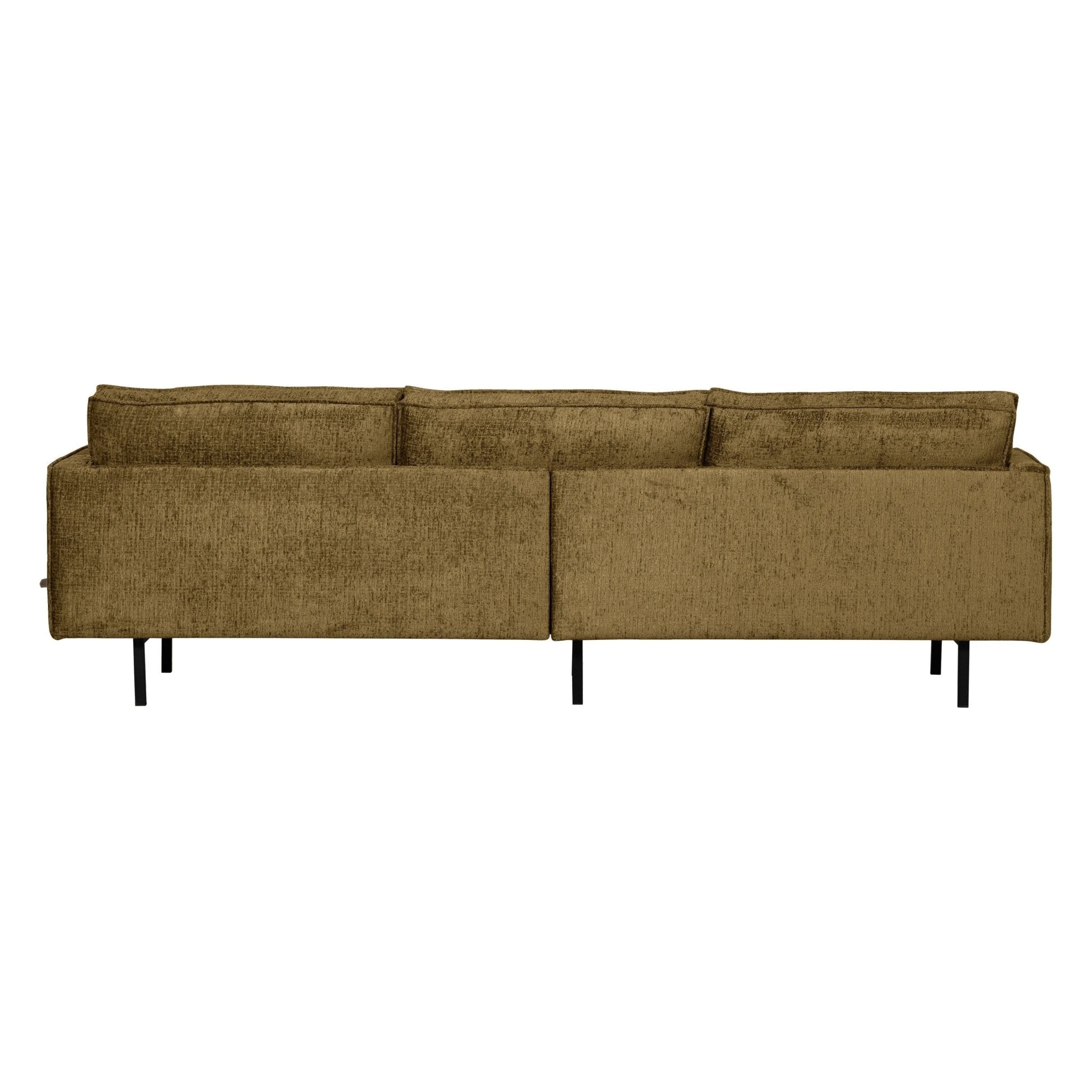 "Rodeo" 3 Vietų Sofa, stambiai austas aksomas, gelsva spalva - Namų Idėja