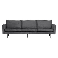"Rodeo" 3 Vietų Sofa, stambiai austas aksomas, melsva spalva - Namų Idėja