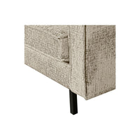 "Rodeo" 3 Vietų Sofa, stambiai austas aksomas, natūrali spalva - Namų Idėja