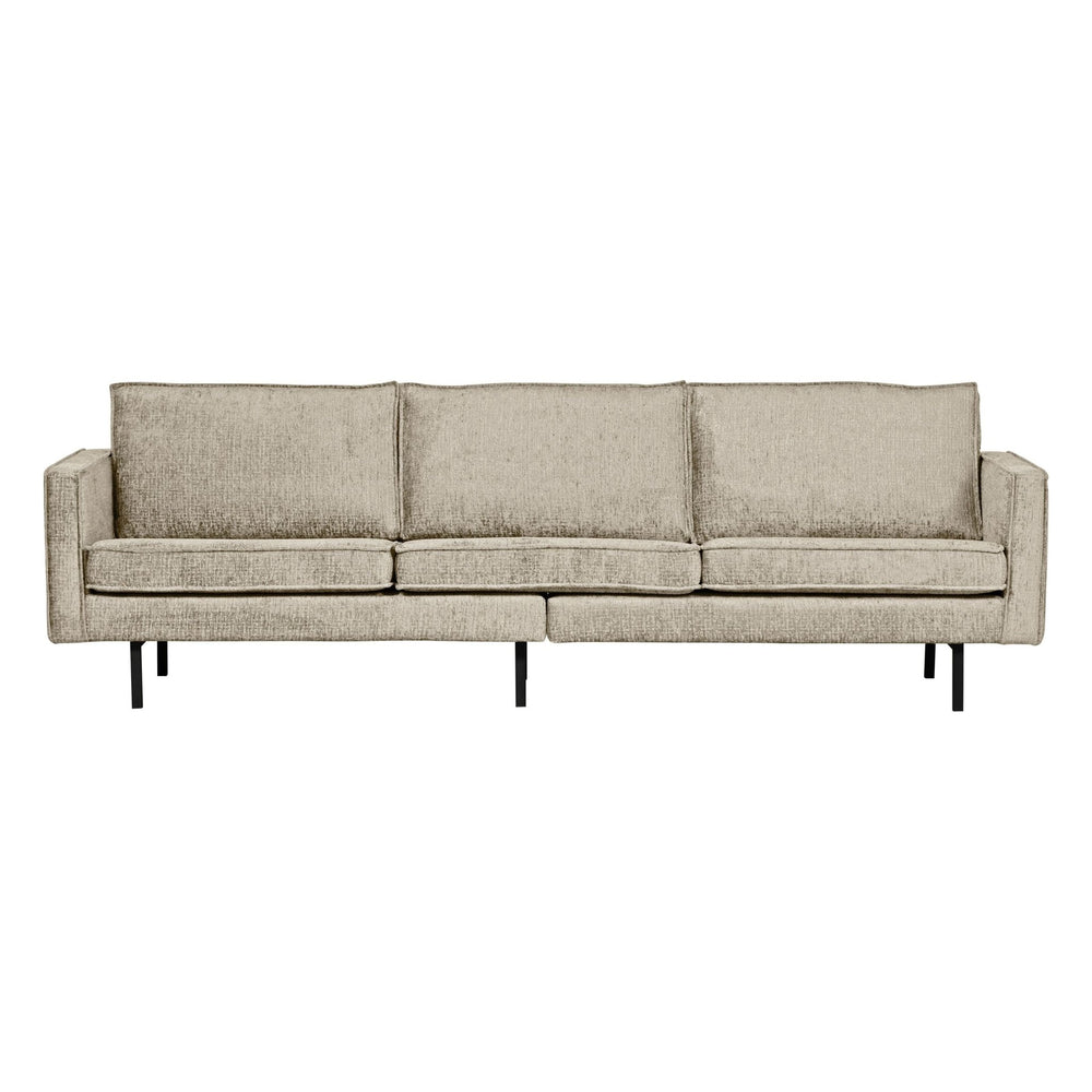 "Rodeo" 3 Vietų Sofa, stambiai austas aksomas, natūrali spalva - Namų Idėja