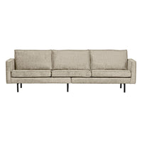 "Rodeo" 3 Vietų Sofa, stambiai austas aksomas, natūrali spalva - Namų Idėja