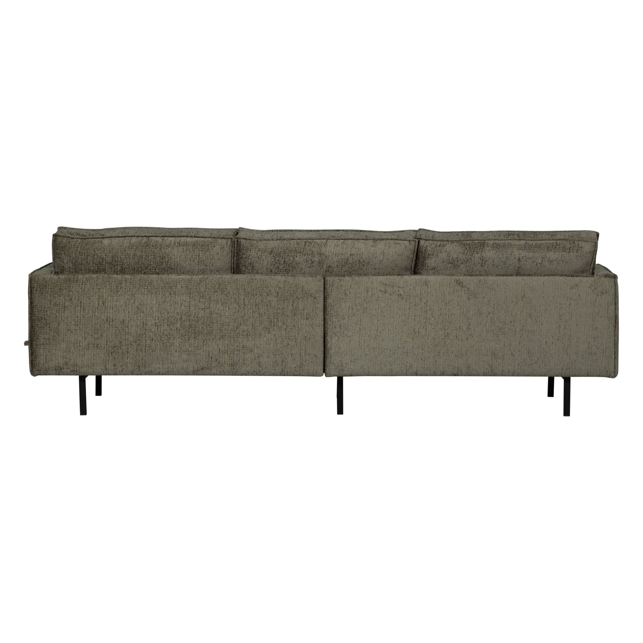 "Rodeo" 3 Vietų Sofa, stambiai austas aksomas, pilka spalva - Namų Idėja