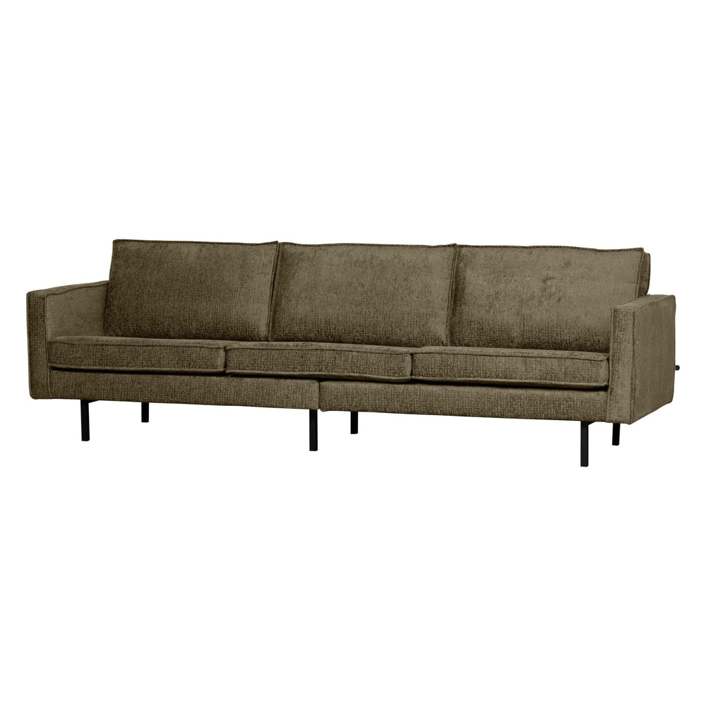 "Rodeo" 3 Vietų Sofa, stambiai austas aksomas, žalsva spalva - Namų Idėja