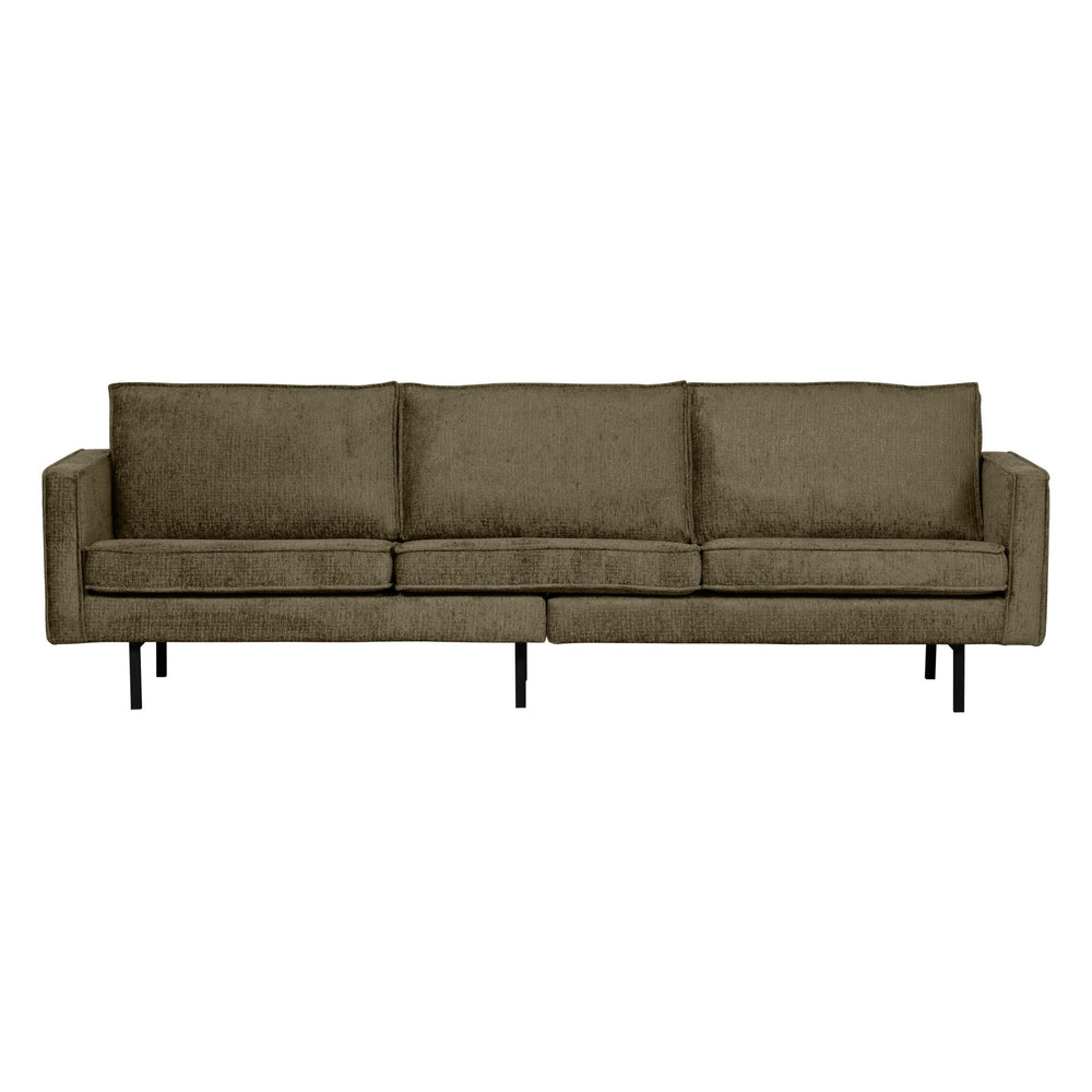 "Rodeo" 3 Vietų Sofa, stambiai austas aksomas, žalsva spalva - Namų Idėja