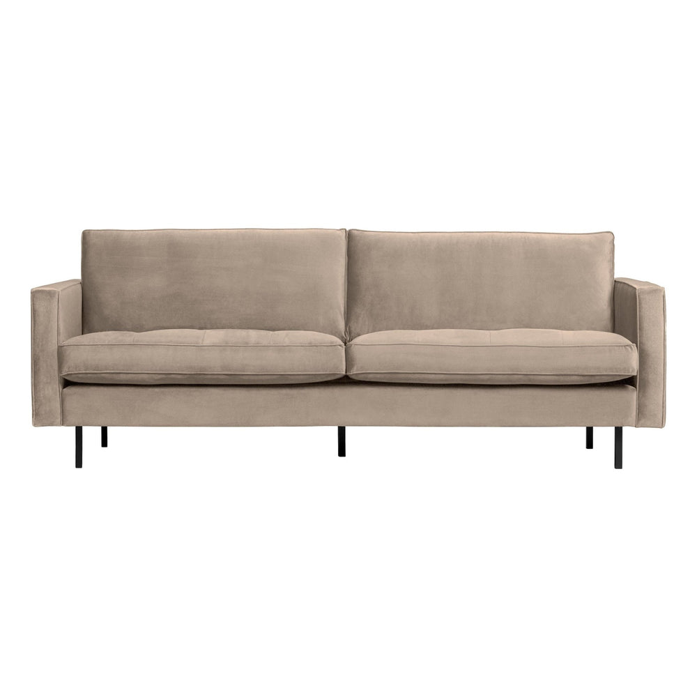 "Rodeo" sofa 2,5 - vietų, aksomas, rusva - Namų Idėja