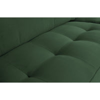 "Rodeo" sofa 2,5 - vietų, aksomas, Žalia Spalva - Namų Idėja