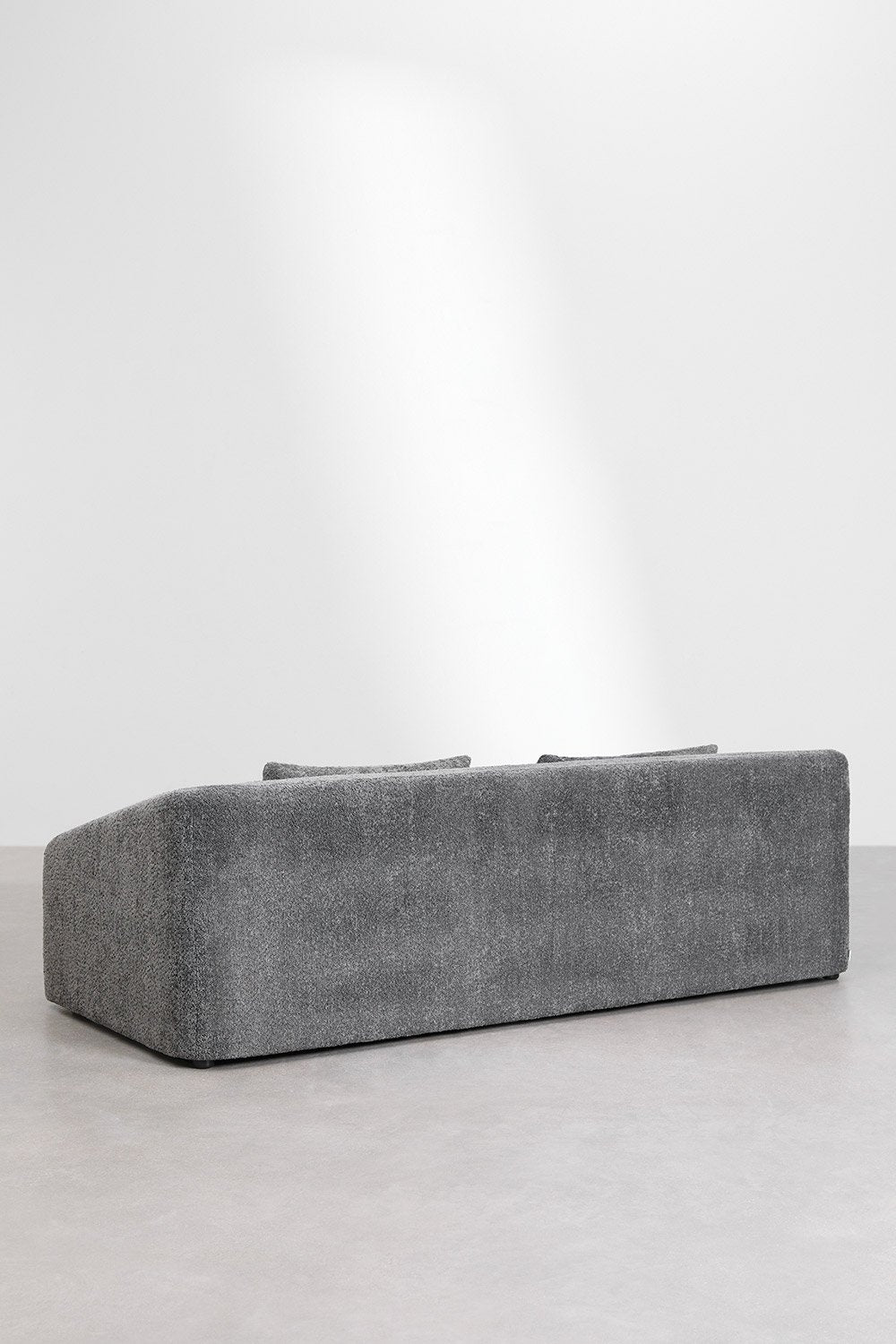 Trivietė sofa DALILA su miegama funkcija, antracito spalva
