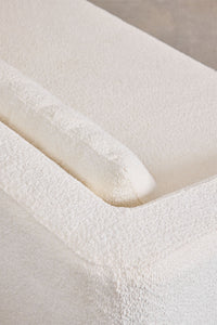 Modulinė sofa KOKONA su dešiniuoju gultu – vaizdas 3/4 kampu