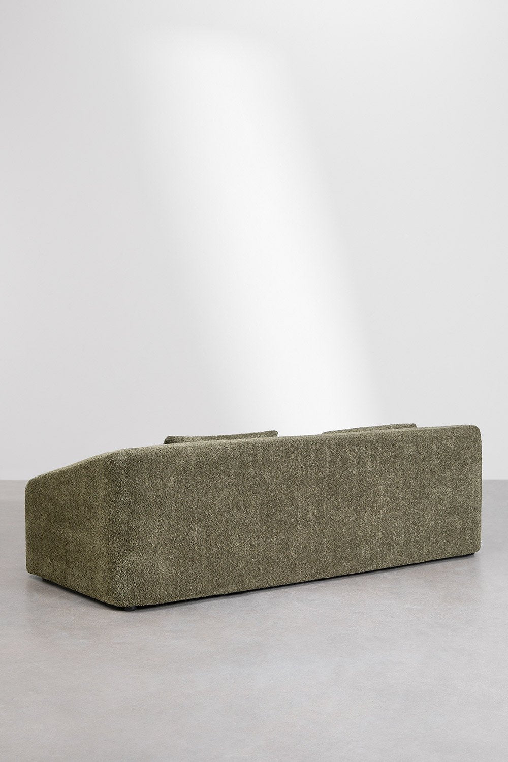 Trivietė sofa DALILA su miegama funkcija, žalia spalva