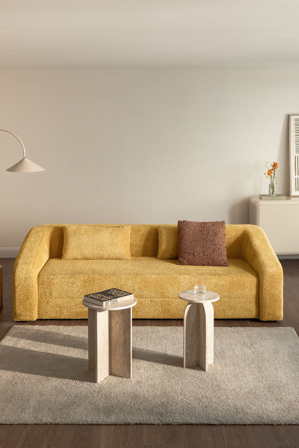 Sofa-lova DALILA, medaus geltona