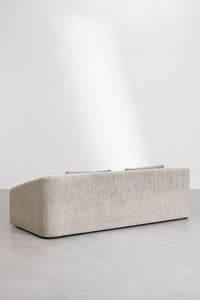 Modulinė sofa KOKONA su dešiniuoju gultu – šoninio profilio fragmentas