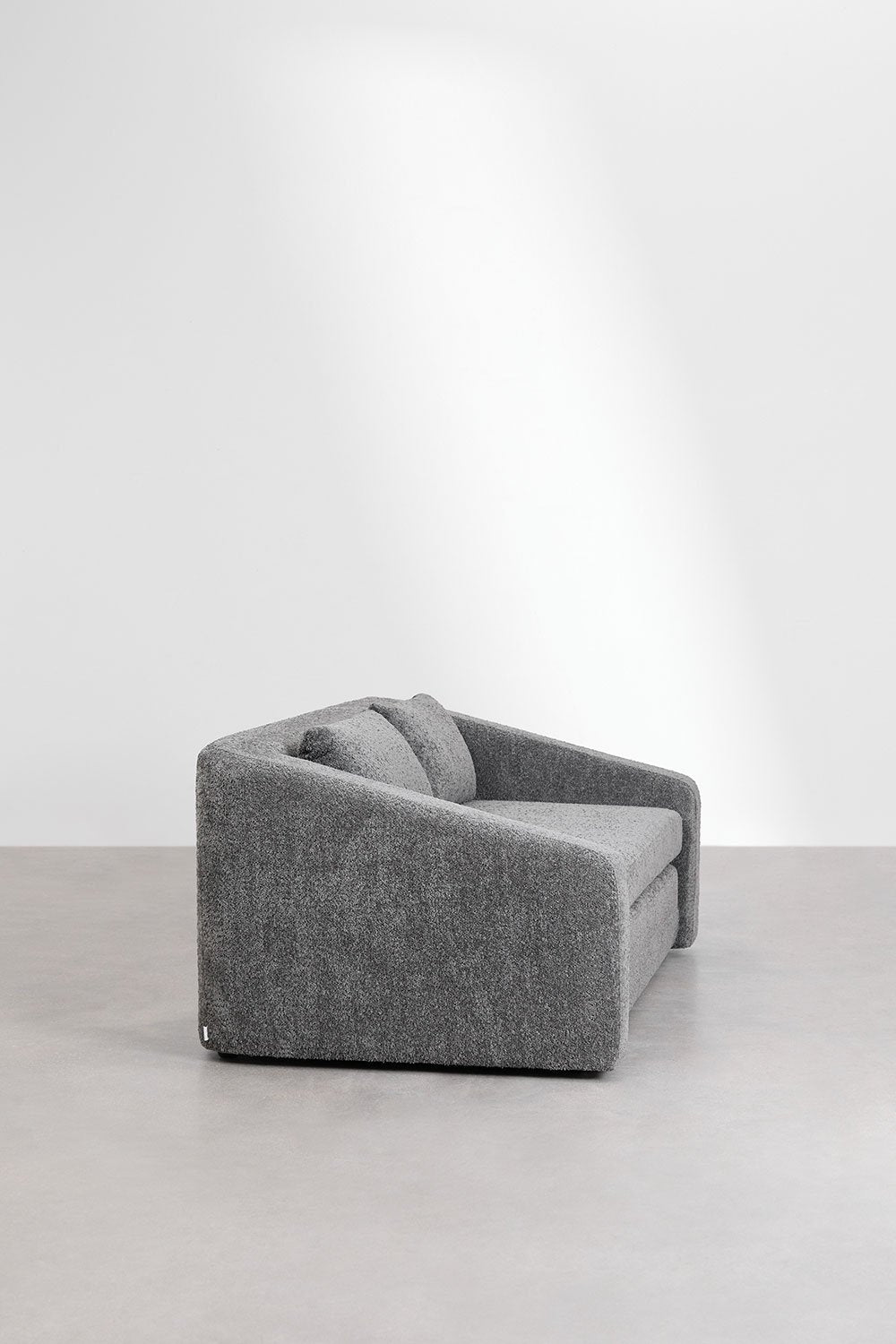 Dvievietė sofa DALILA su miegama funkcija, antracito spalva