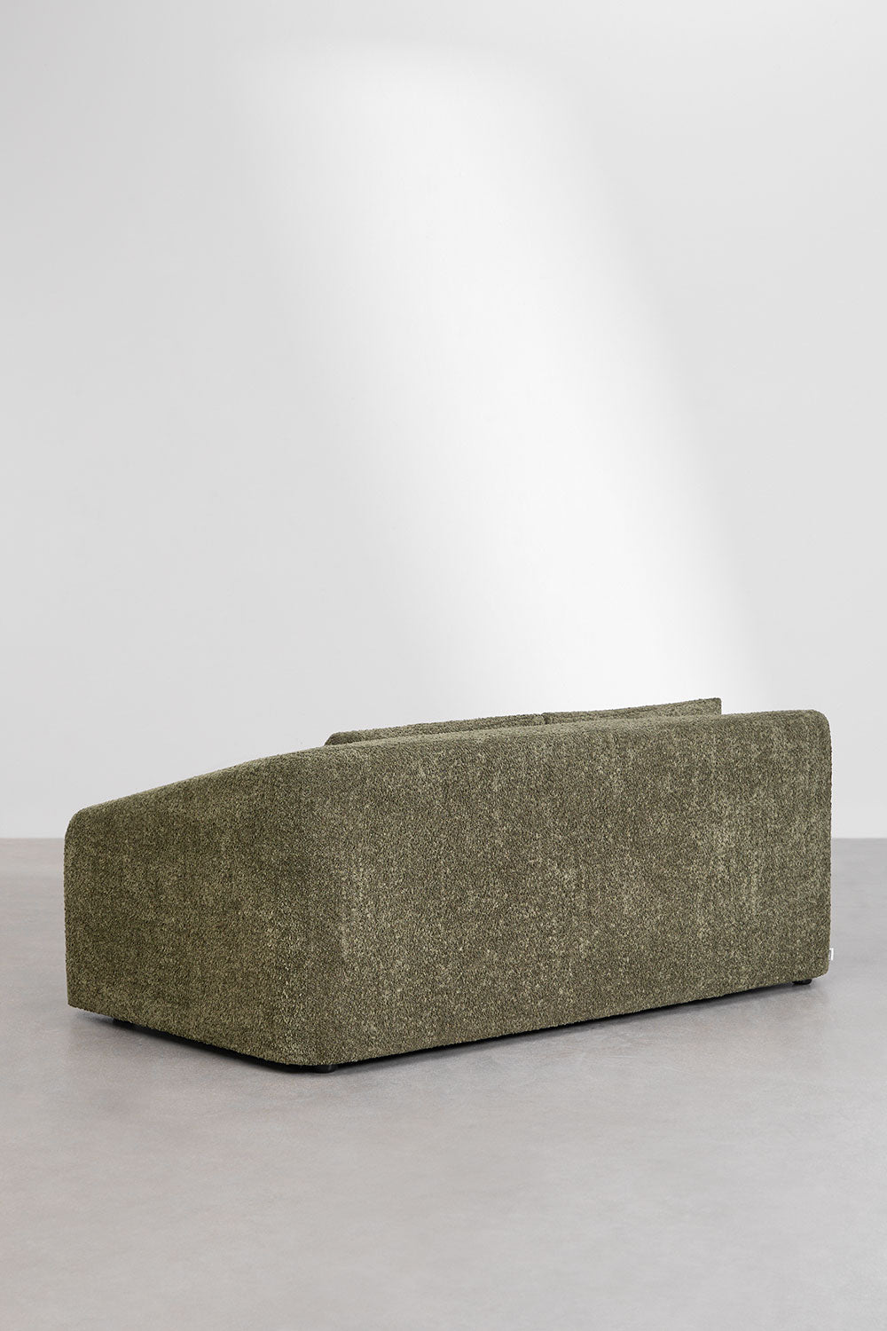 Dvievietė sofa DALILA su miegama funkcija, žalia spalva
