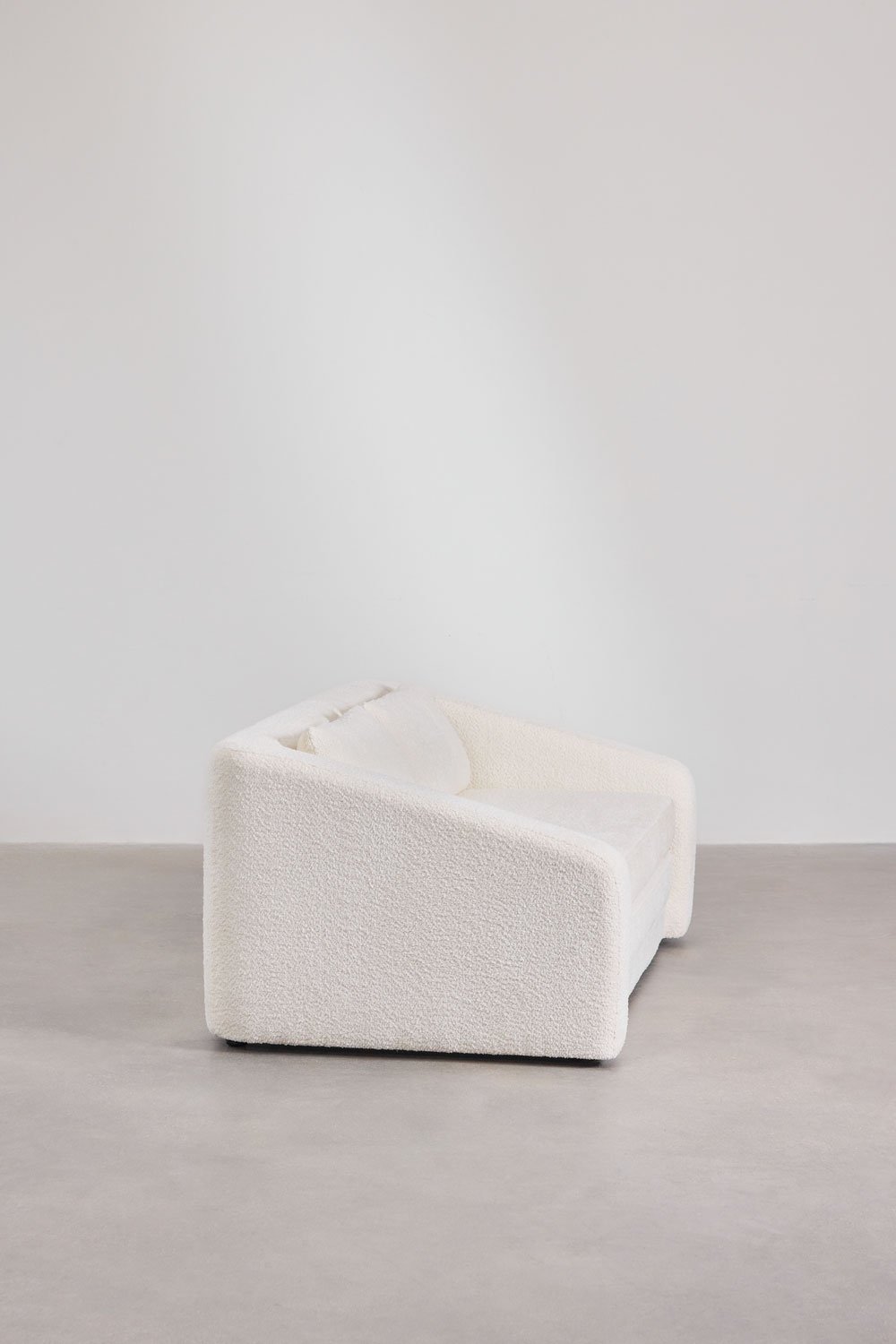 Dvievietė sofa DALILA su miegama funkcija, balta spalva