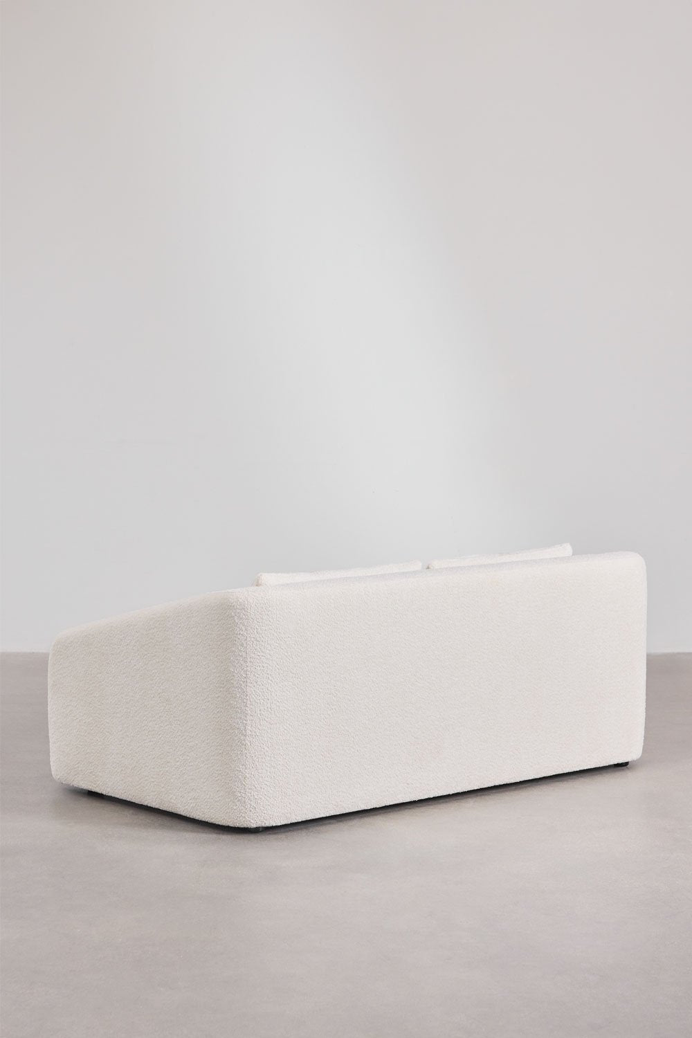 Dvievietė sofa DALILA su miegama funkcija, balta spalva