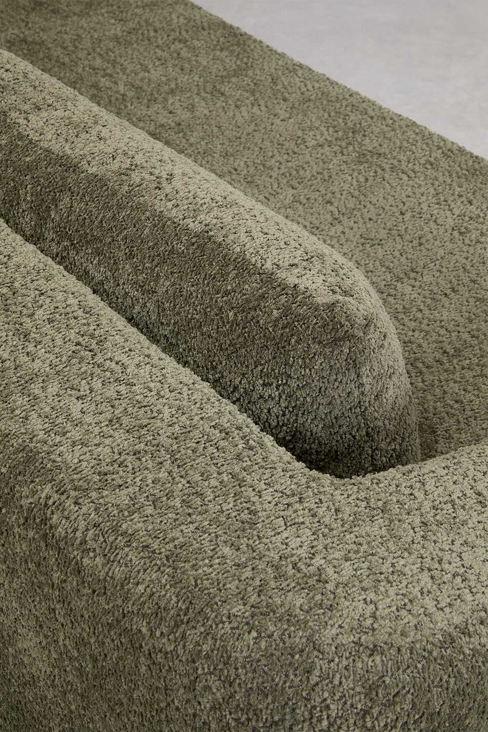 Dvievietė sofa DALILA su miegama funkcija, žalia spalva
