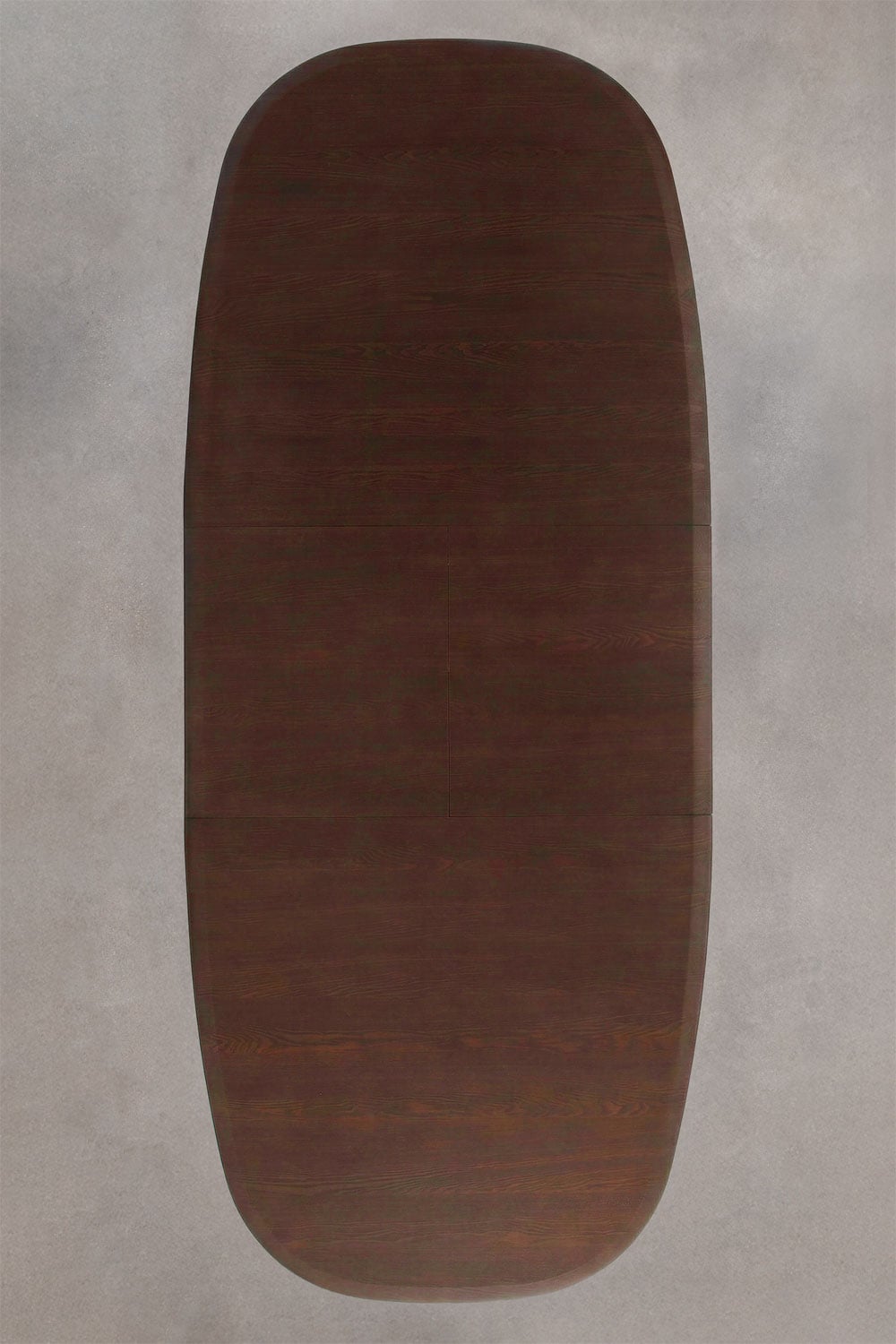 Išskleidžiamas stalas TERIURA, tamsi mediena, 220–280 cm