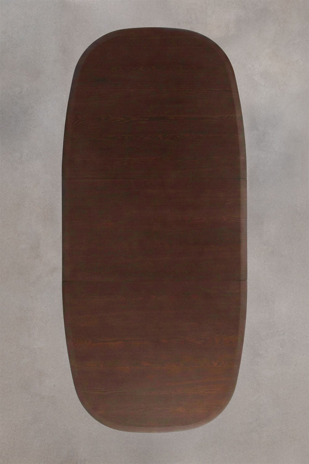Išskleidžiamas stalas TERIURA, tamsi mediena, 180–240 cm