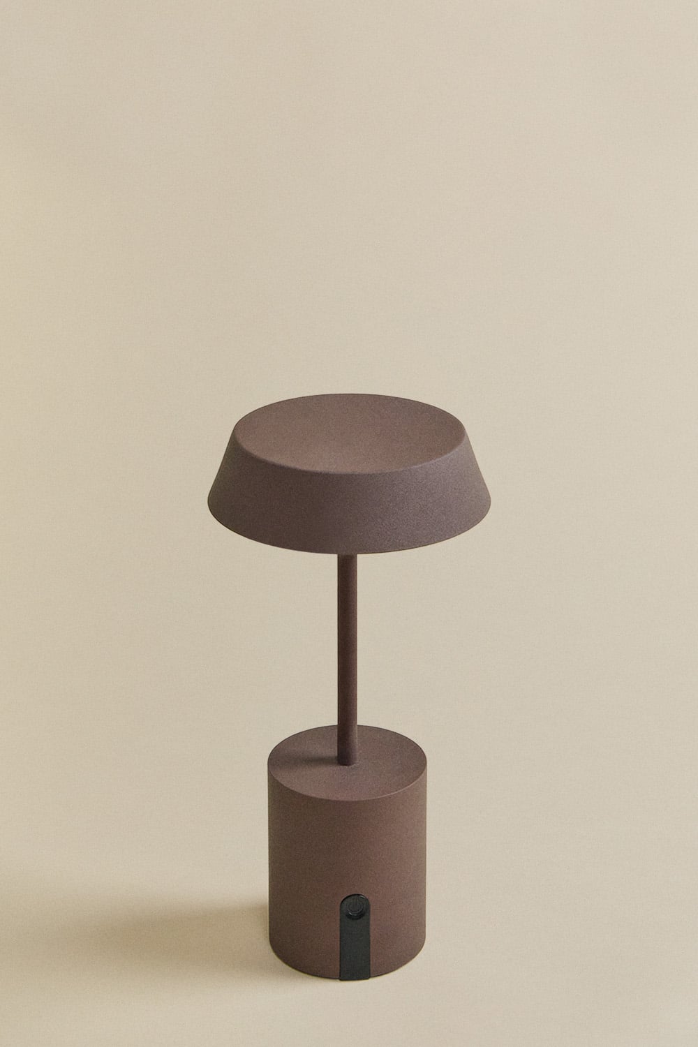 Āra galda lampa ULIANA, kafijas brūna