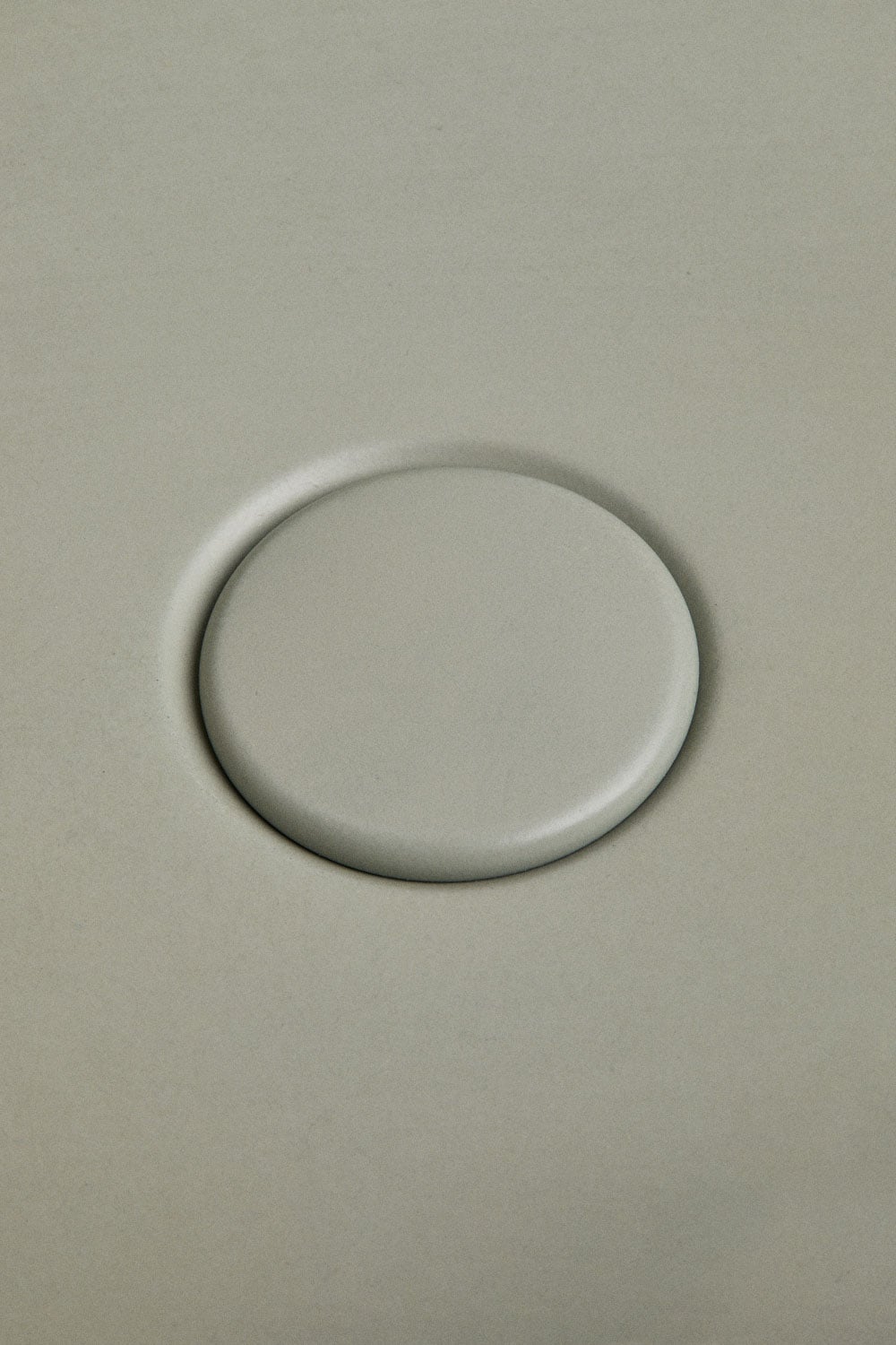 Round washbasin VORUUNO Ø40 cm, cement
