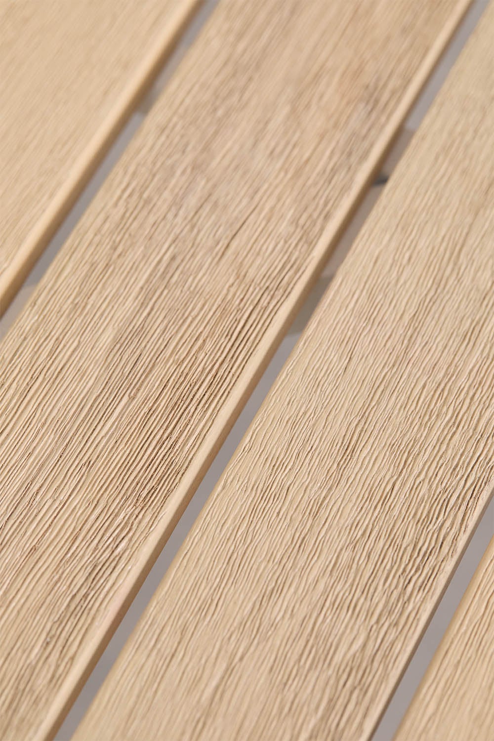 Round outdoor table TILDA, acacia wood, white