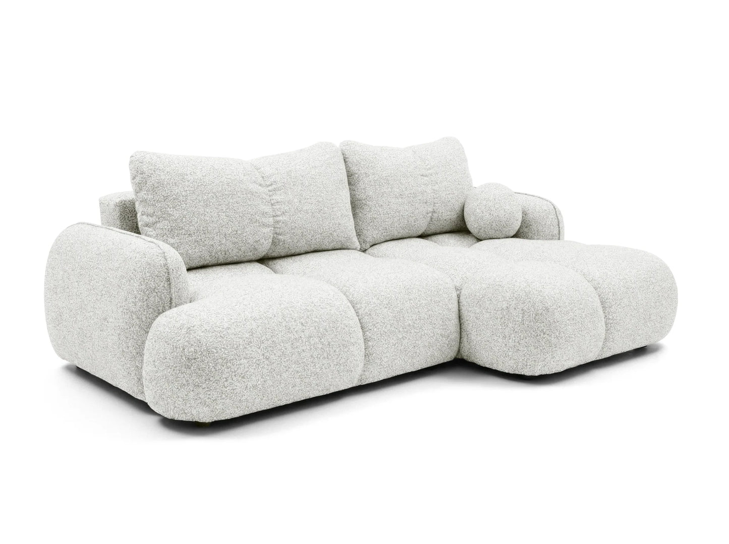 Kampinė sofa SKYLAR su miego funkcija, lininė