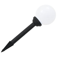 Saul. energ. įkr. LED lauko švies., 6vnt., 20cm, sfer., įv. sp. - Namų Idėja