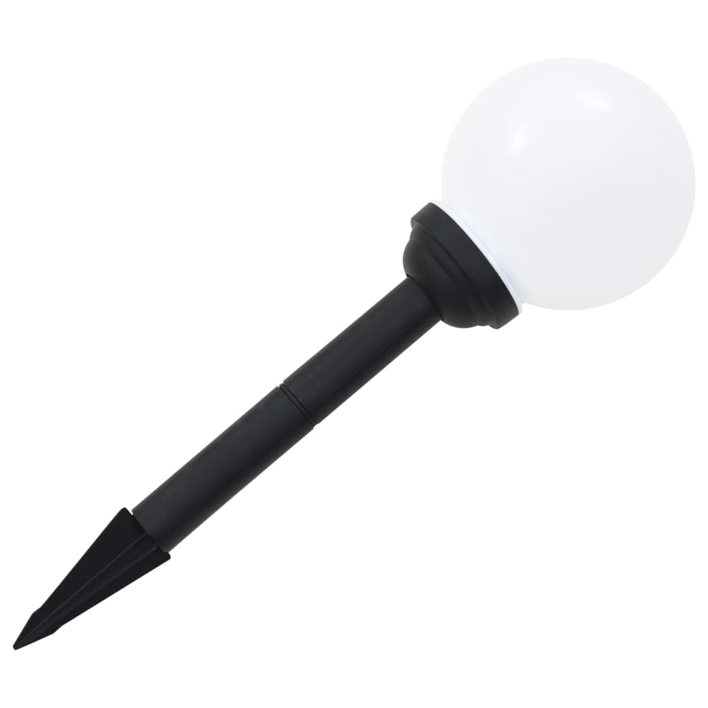 Saulės energija įkraunami LED lauko šviestuvai, 8vnt., 15cm - Namų Idėja