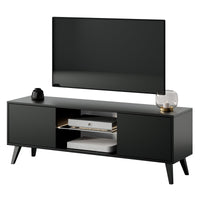 TV staliukas SAVONI, juodas, 140 cm